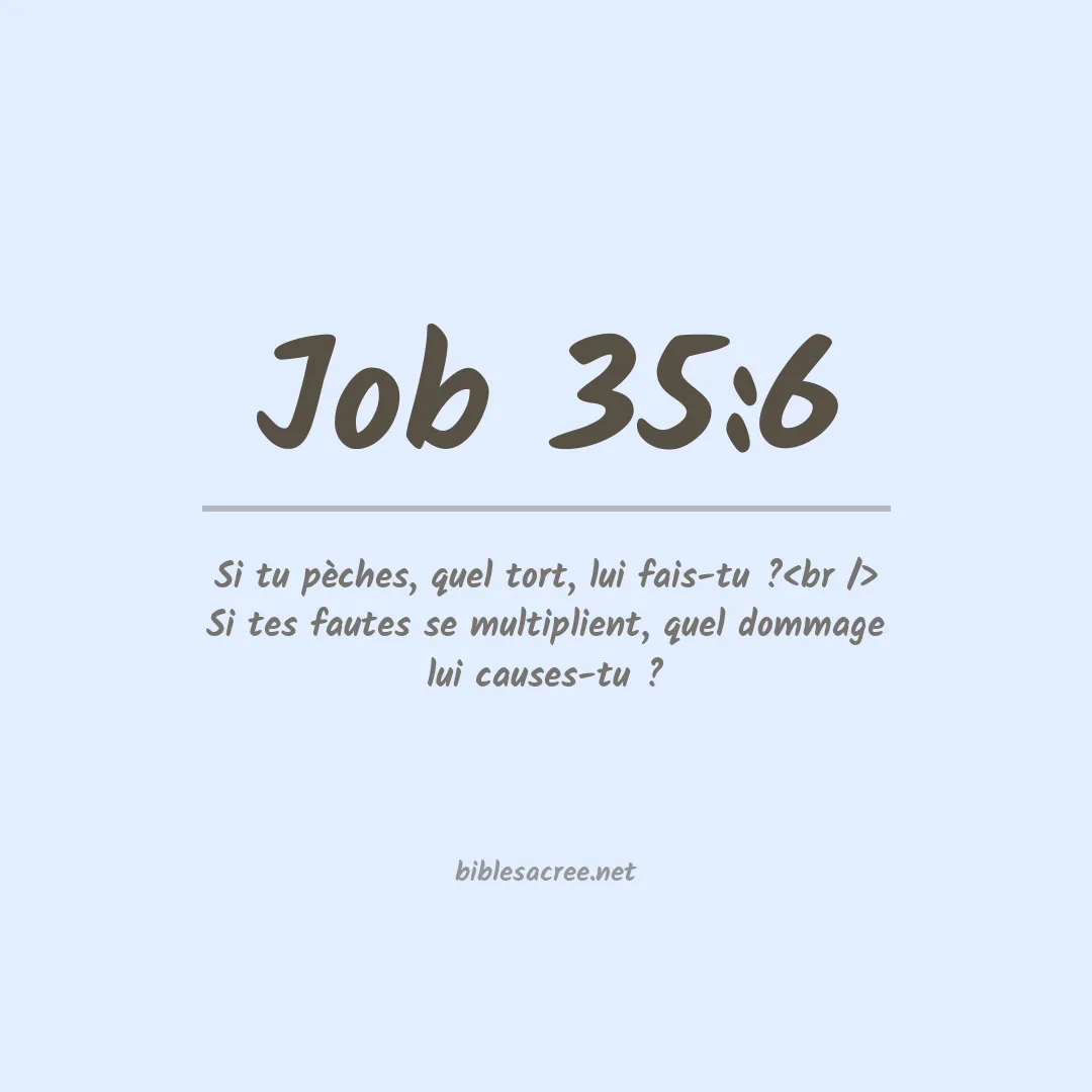 Job - 35:6