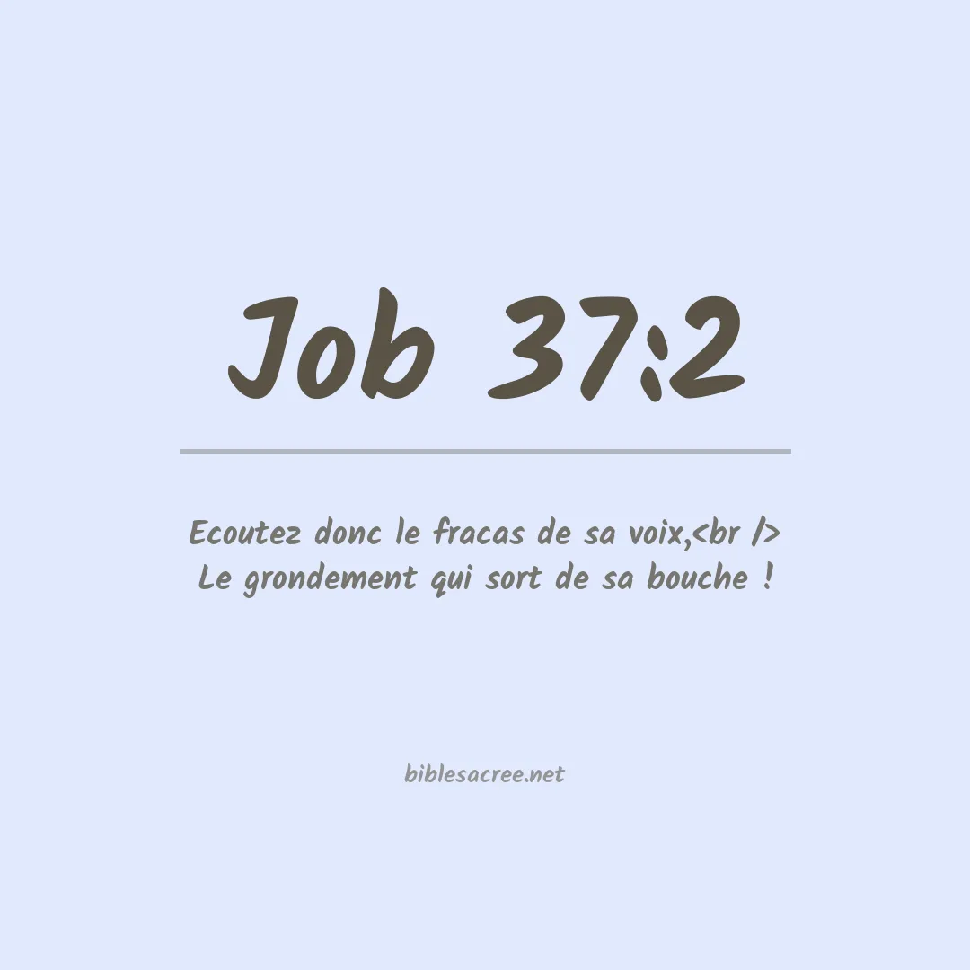 Job - 37:2