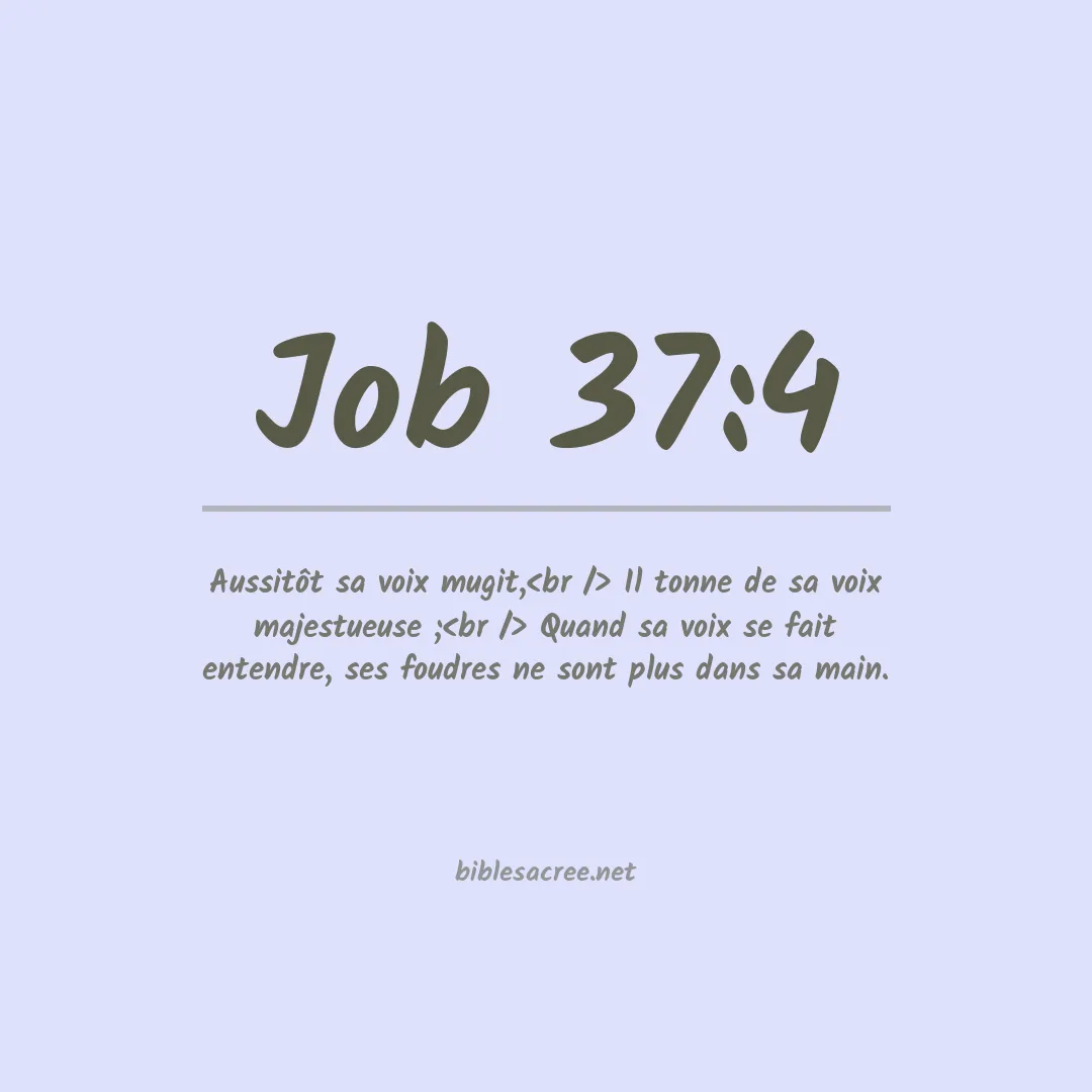 Job - 37:4