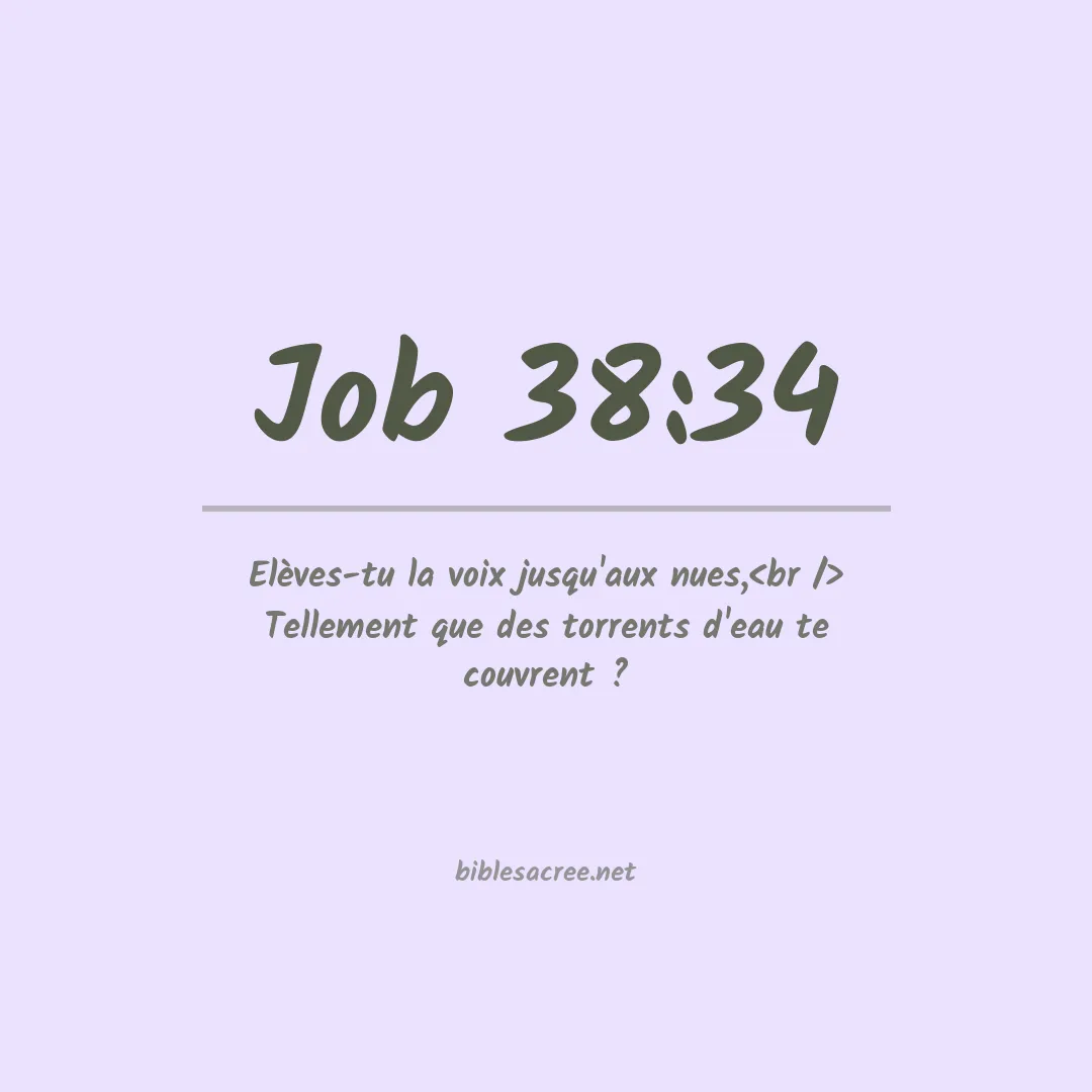Job - 38:34