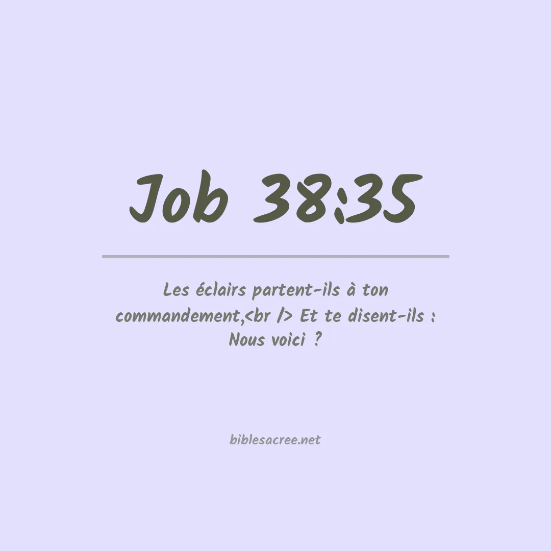 Job - 38:35