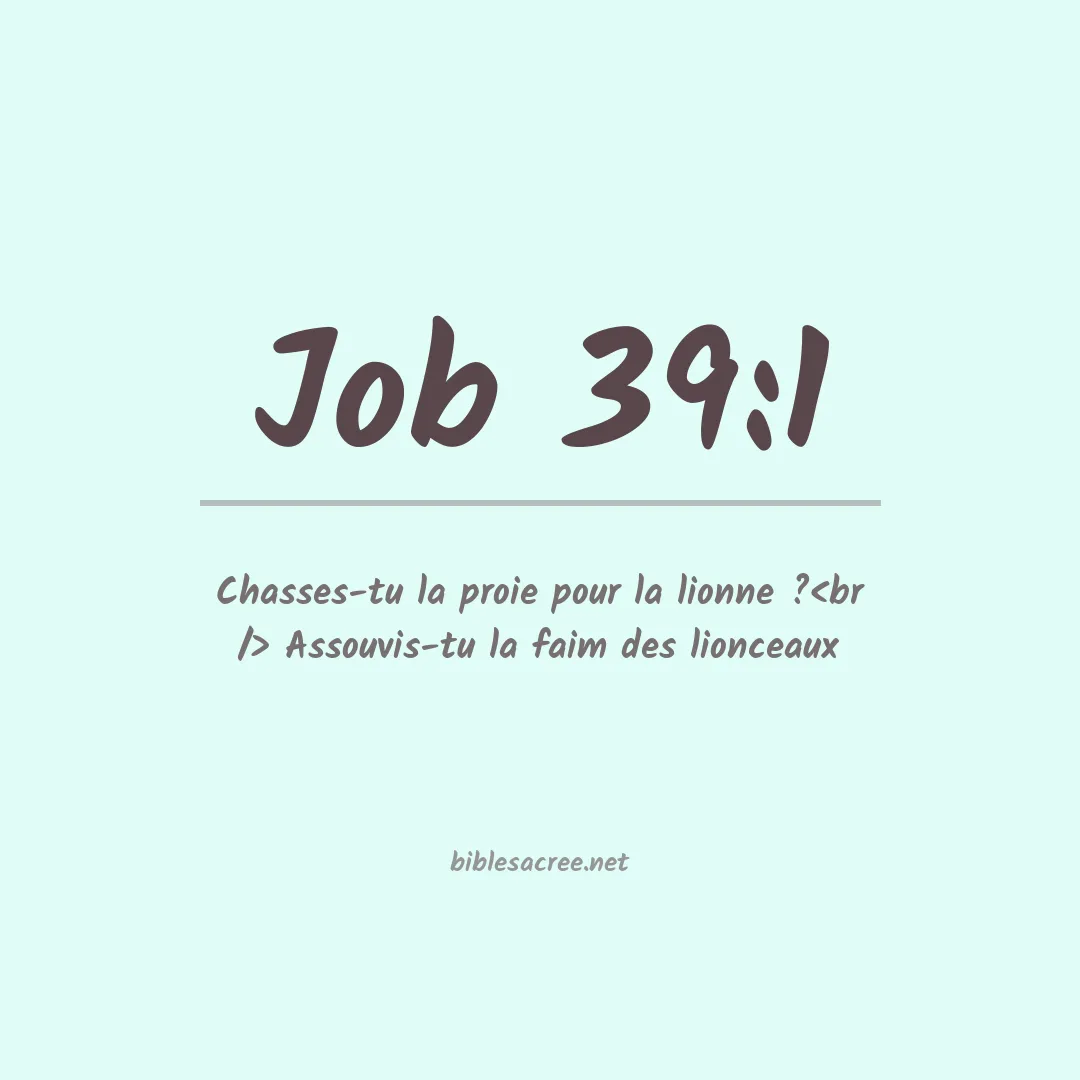 Job - 39:1