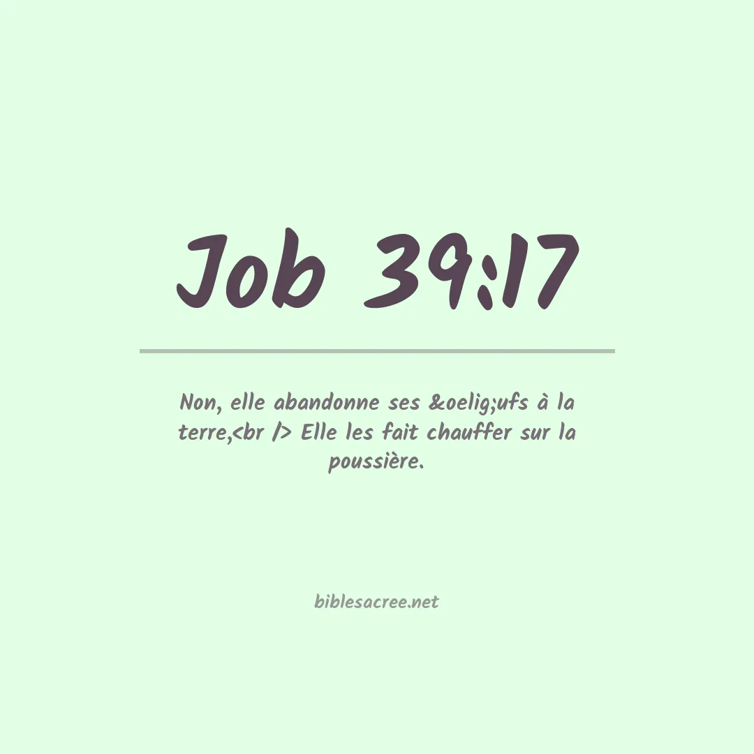Job - 39:17