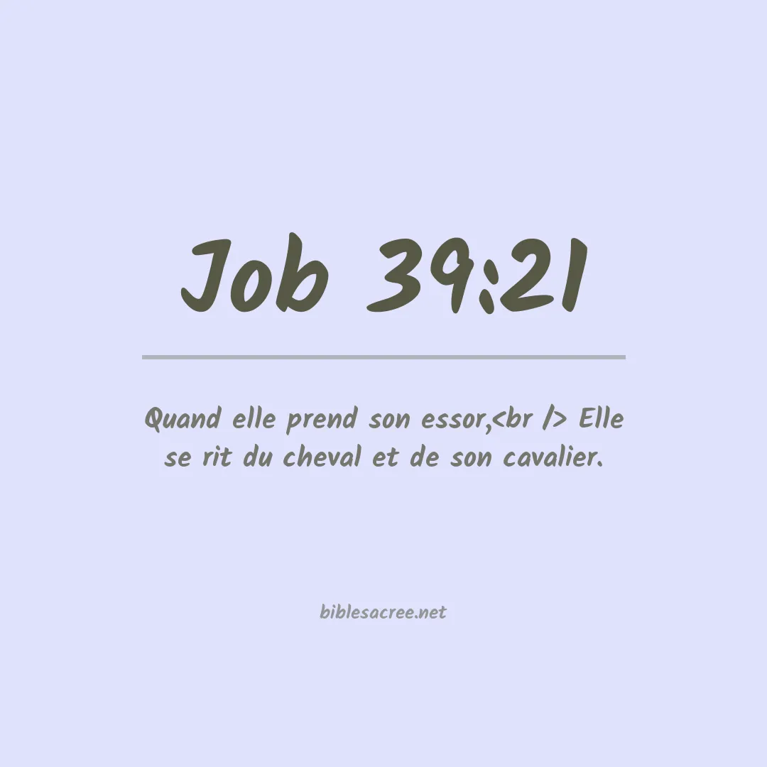 Job - 39:21