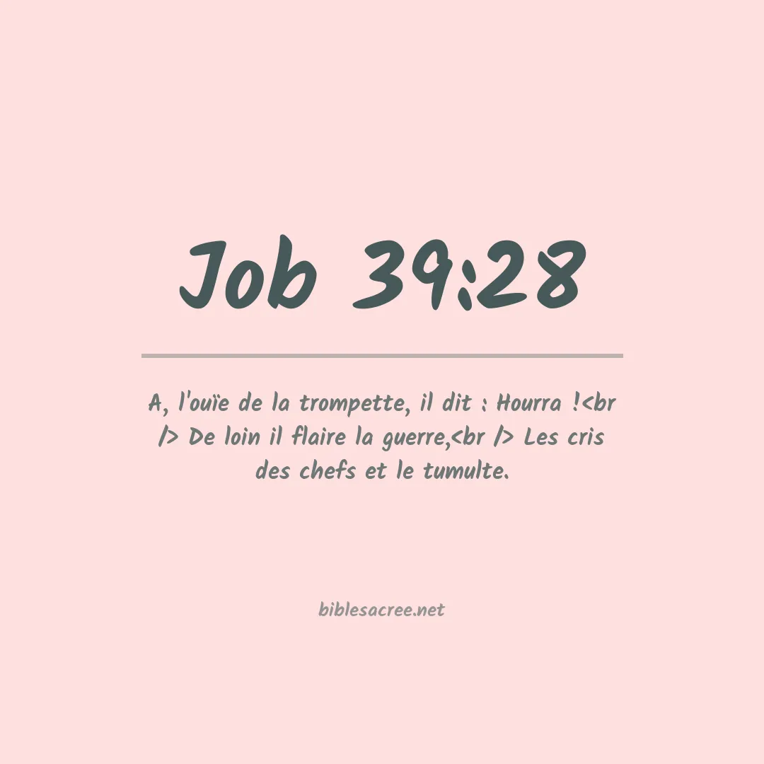 Job - 39:28
