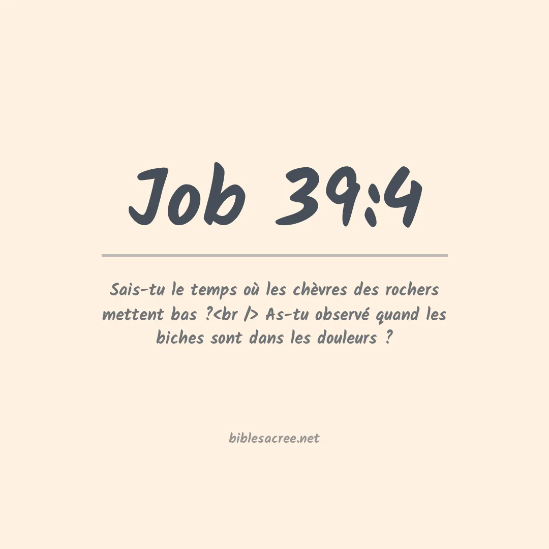 Job - 39:4