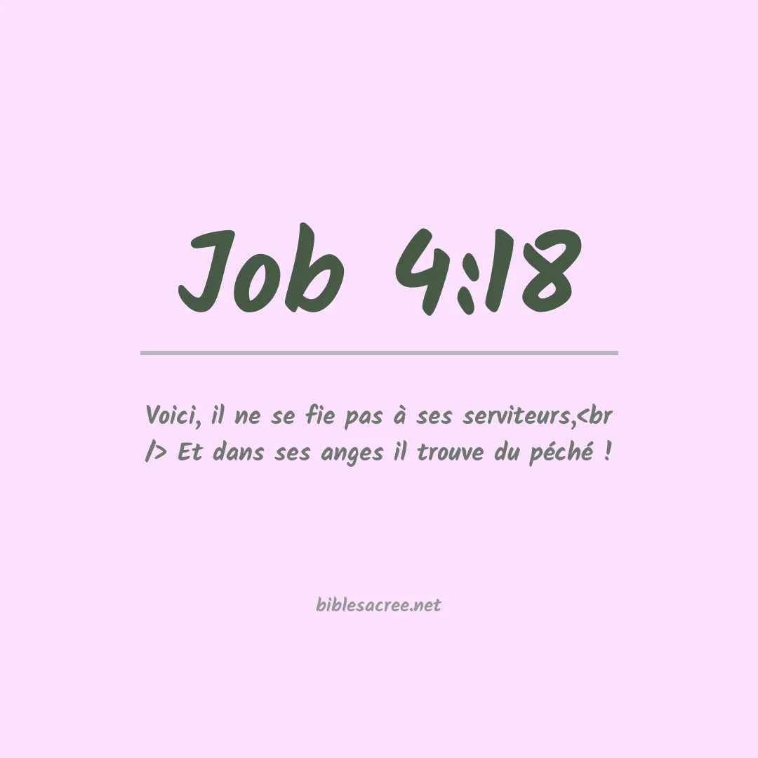 Job - 4:18