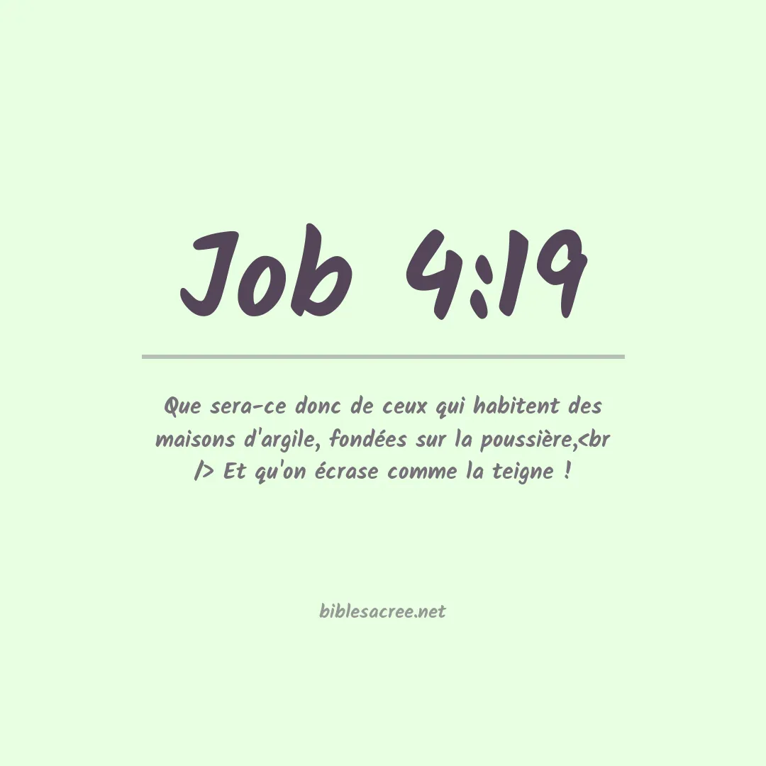 Job - 4:19