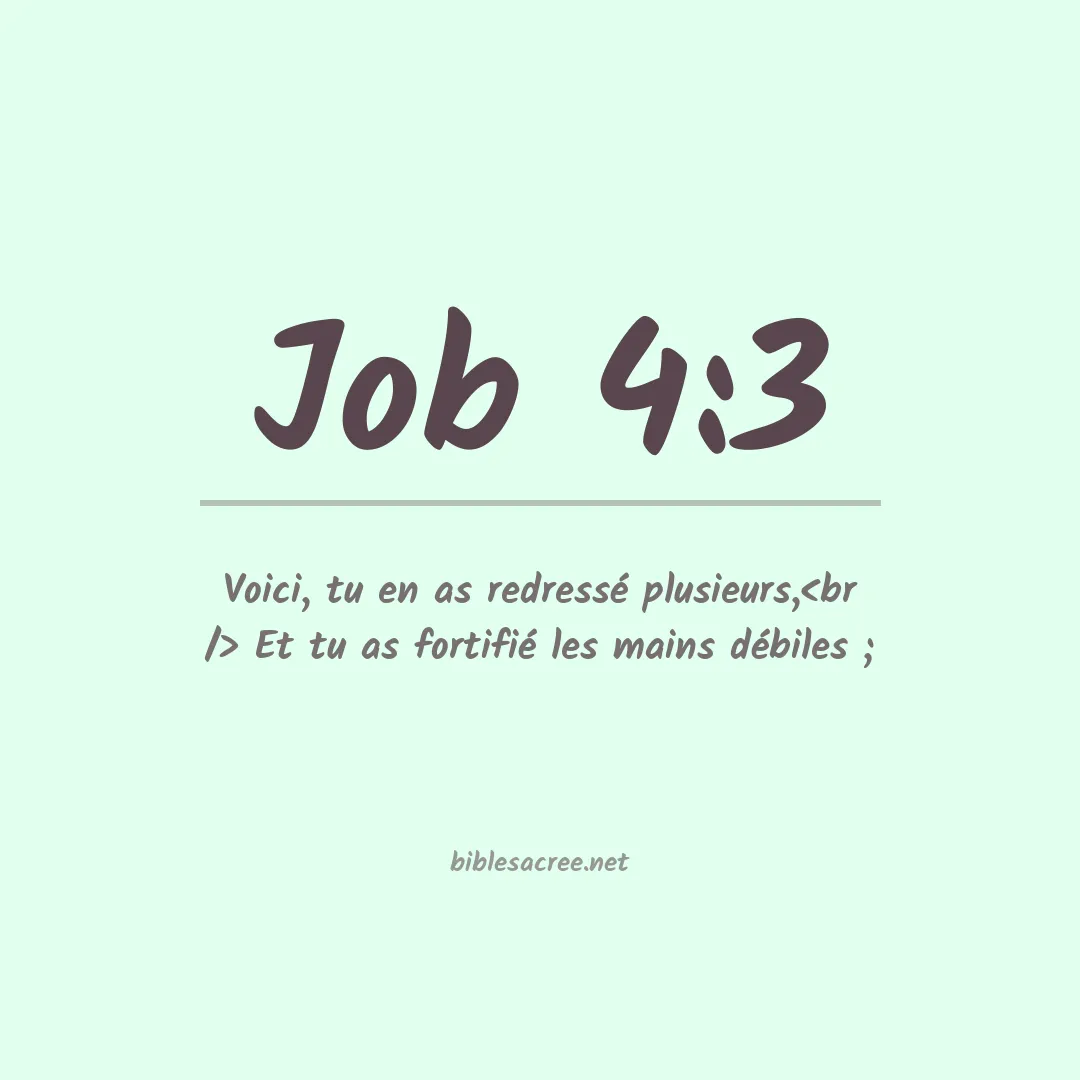 Job - 4:3