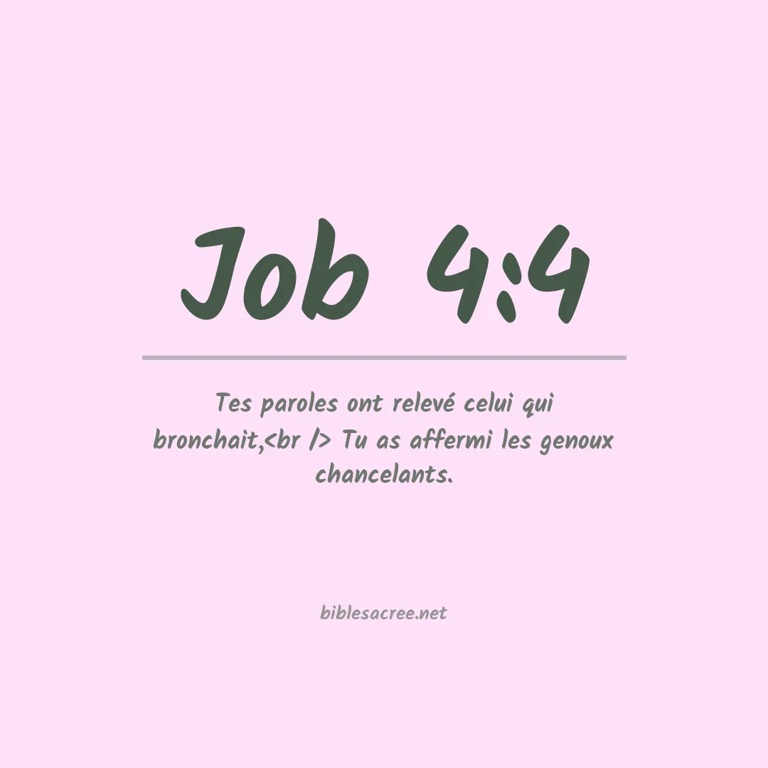 Job - 4:4