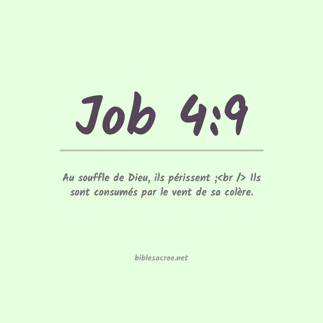 Job - 4:9