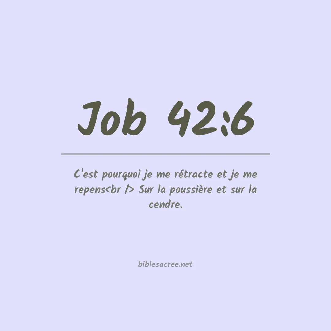 Job - 42:6