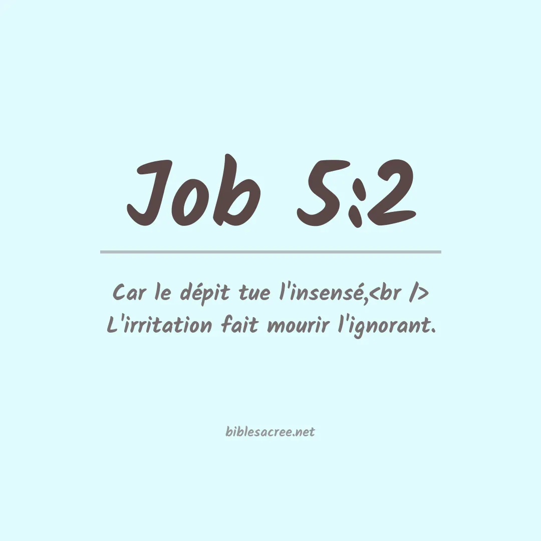 Job - 5:2