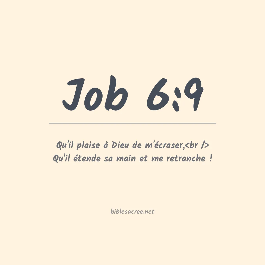 Job - 6:9