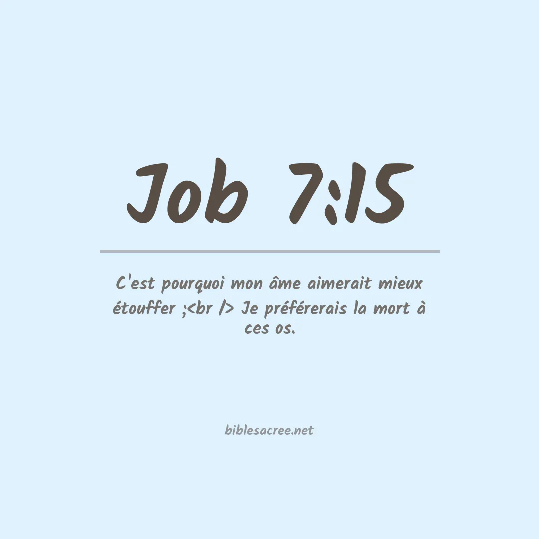 Job - 7:15