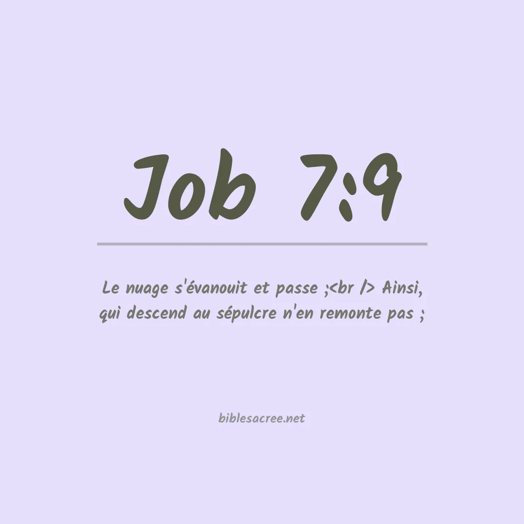 Job - 7:9