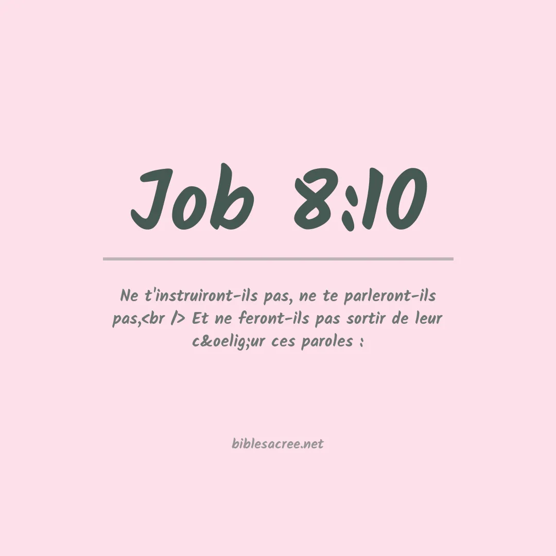 Job - 8:10