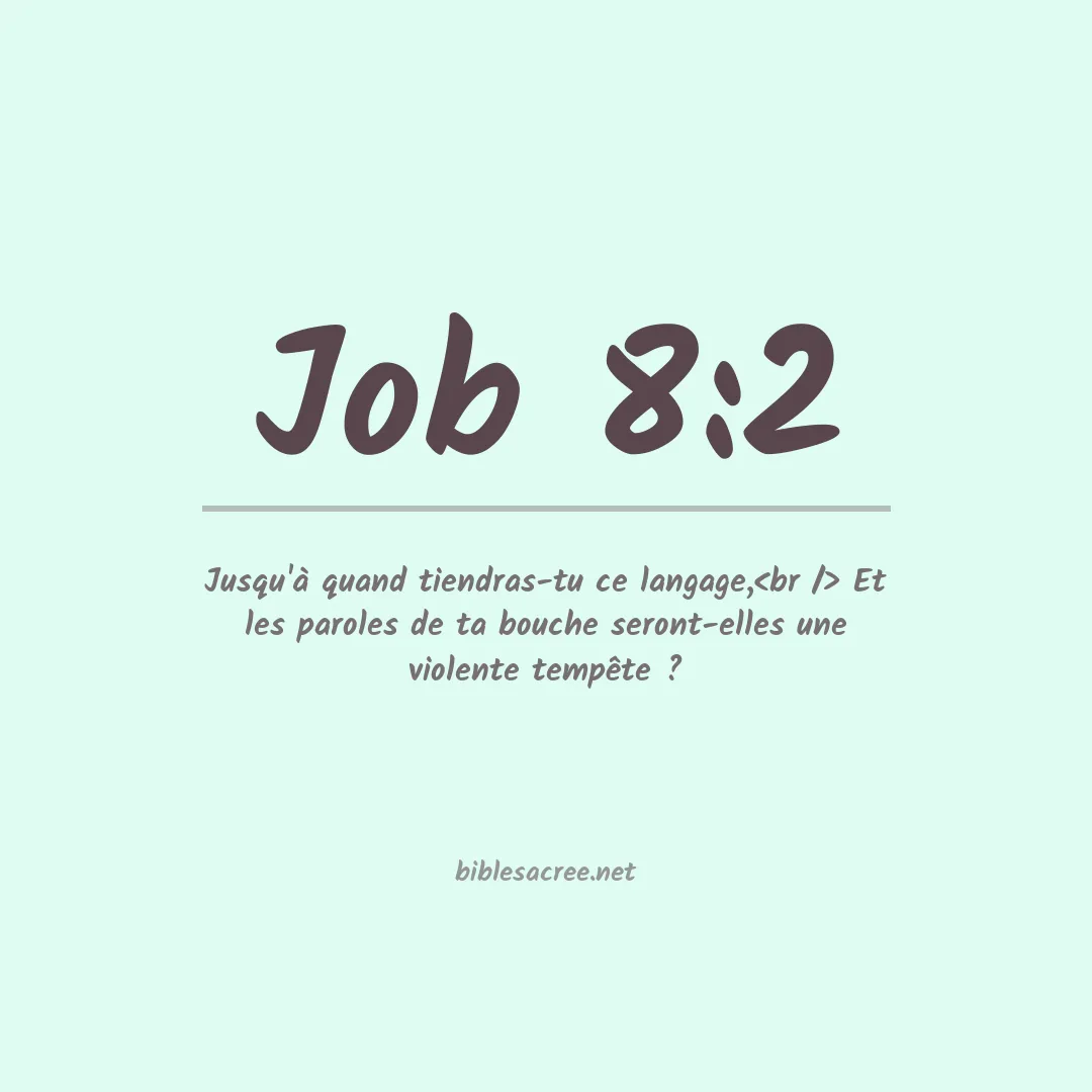Job - 8:2