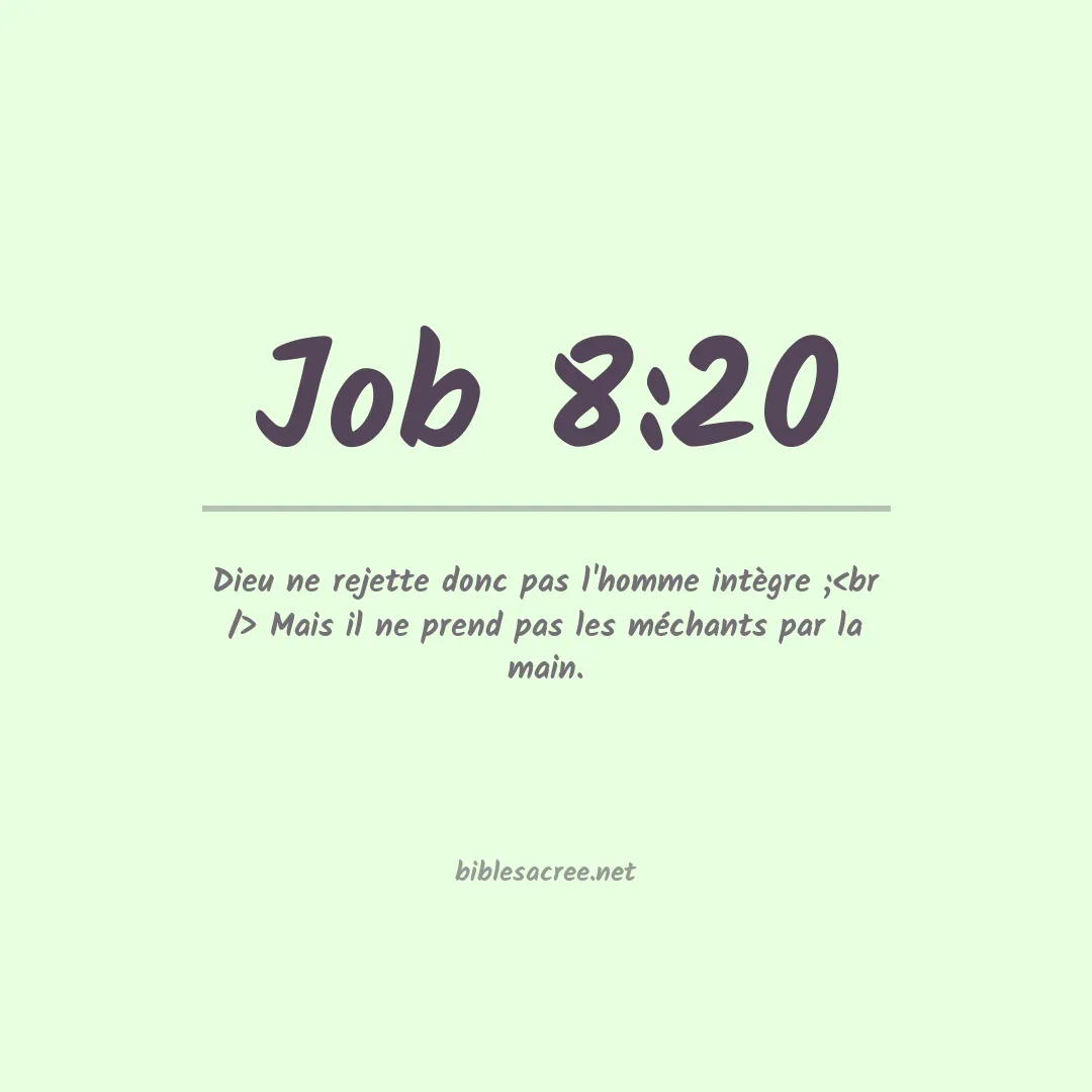 Job - 8:20