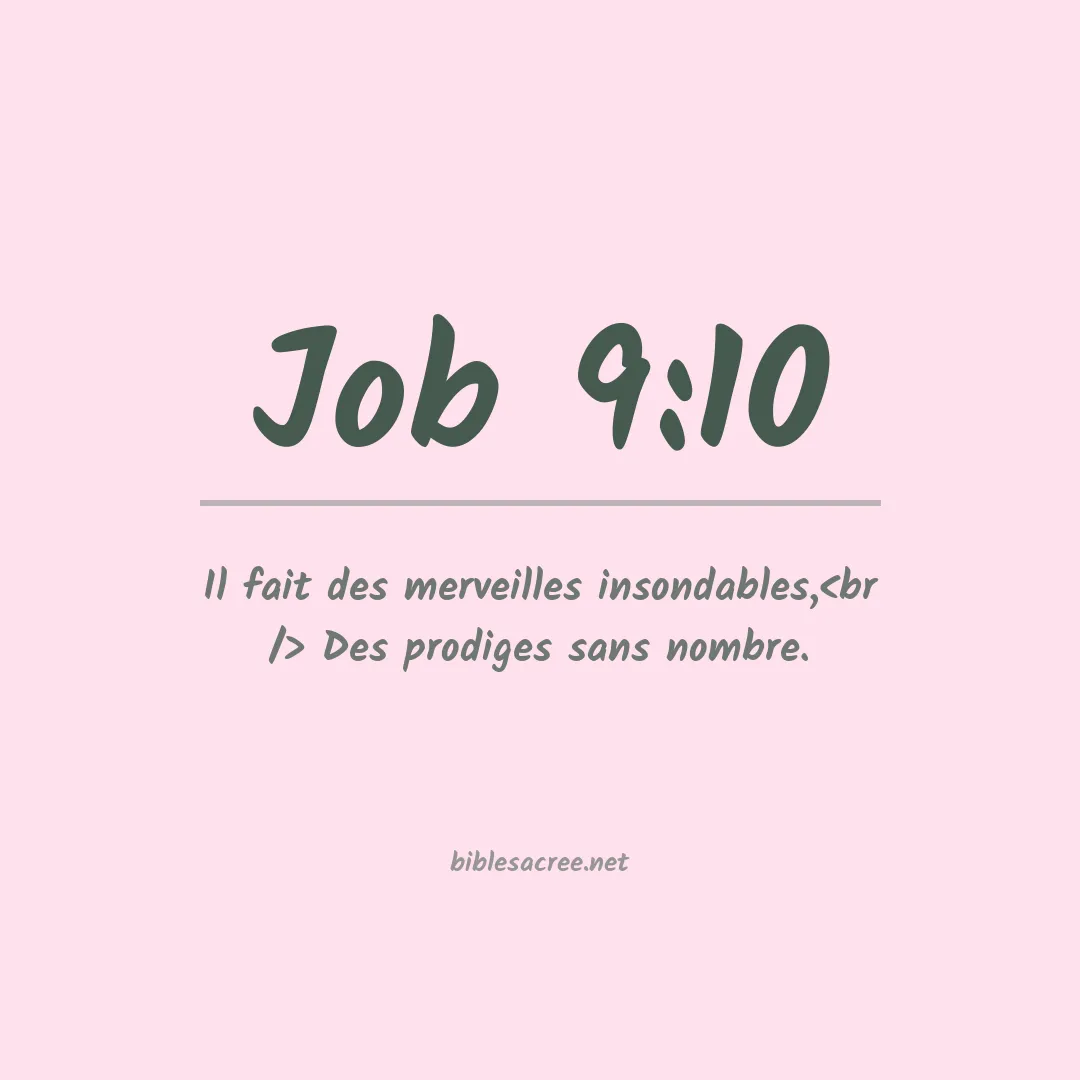 Job - 9:10