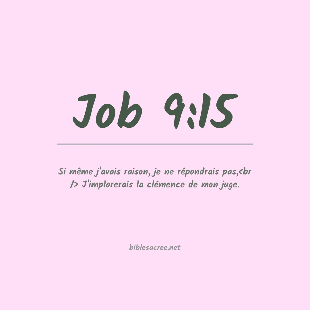 Job - 9:15