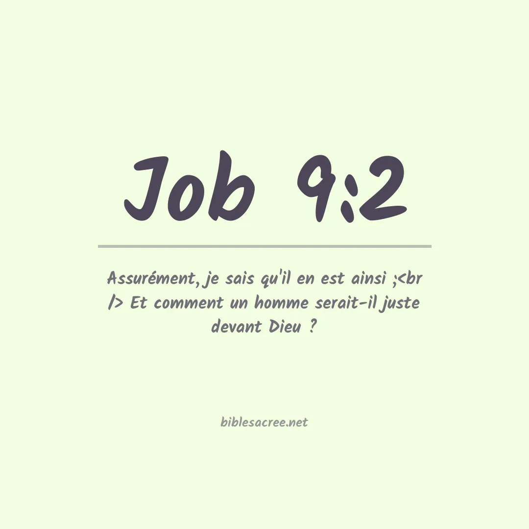 Job - 9:2