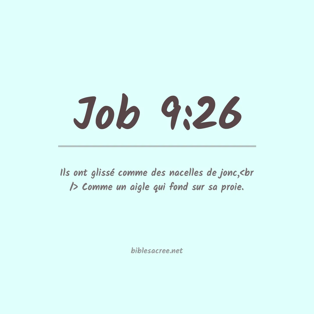 Job - 9:26