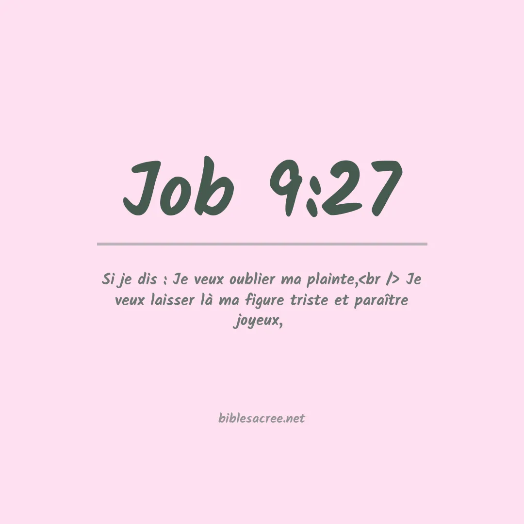 Job - 9:27
