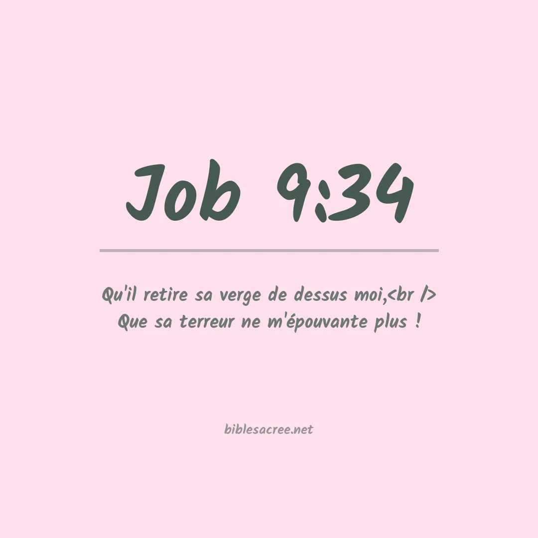 Job - 9:34