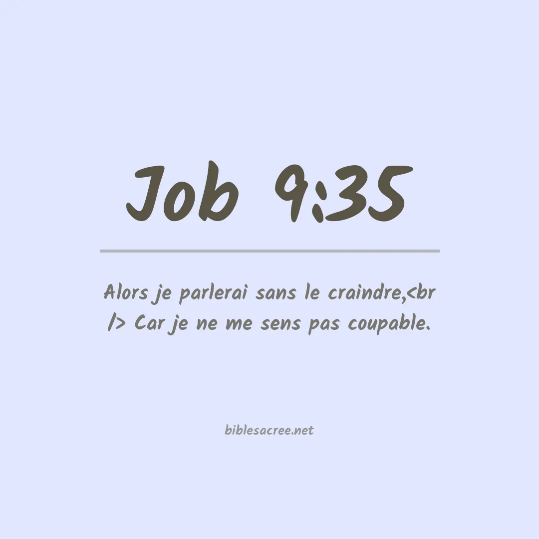 Job - 9:35