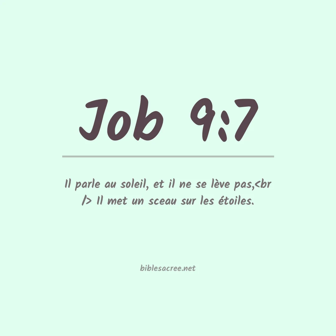 Job - 9:7