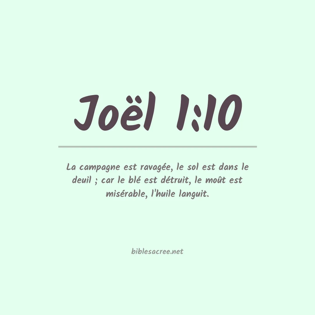 Joël - 1:10