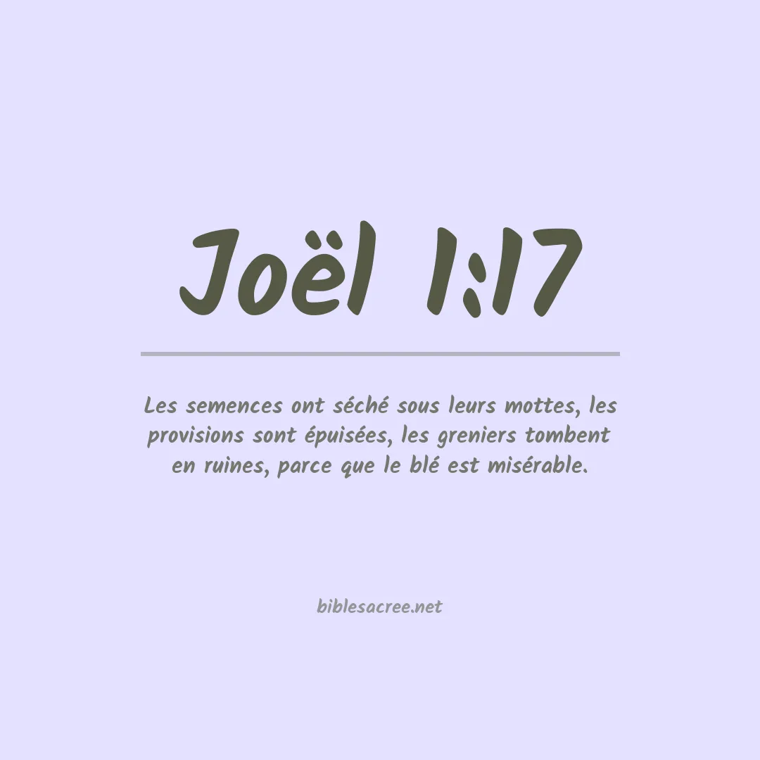 Joël - 1:17