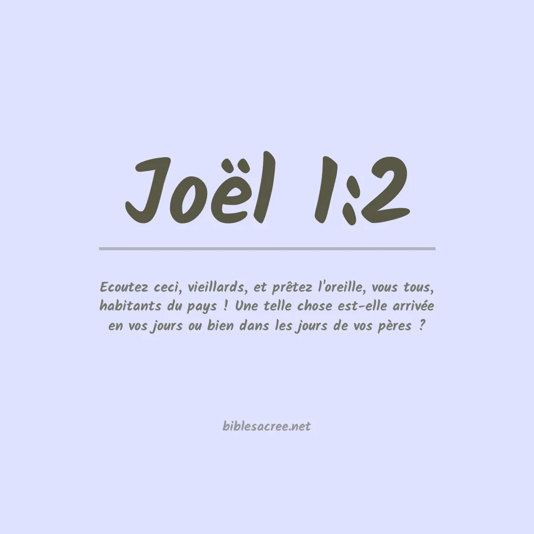 Joël - 1:2