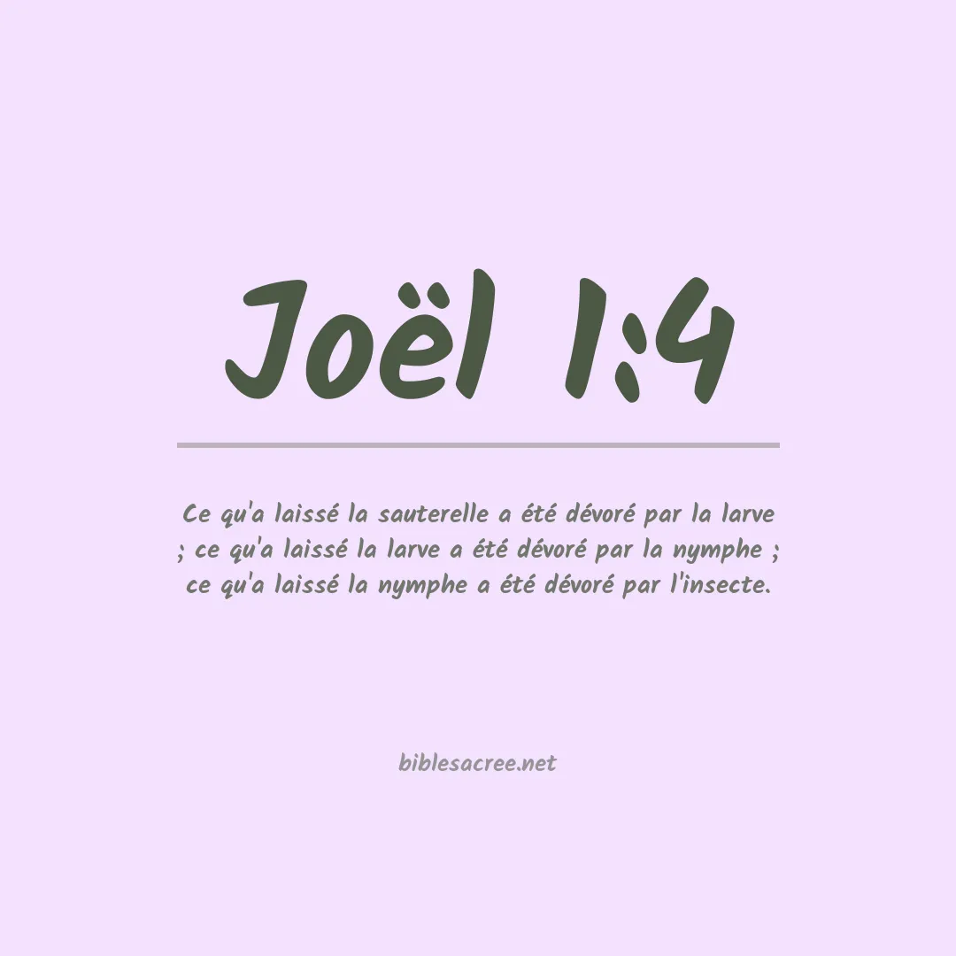 Joël - 1:4