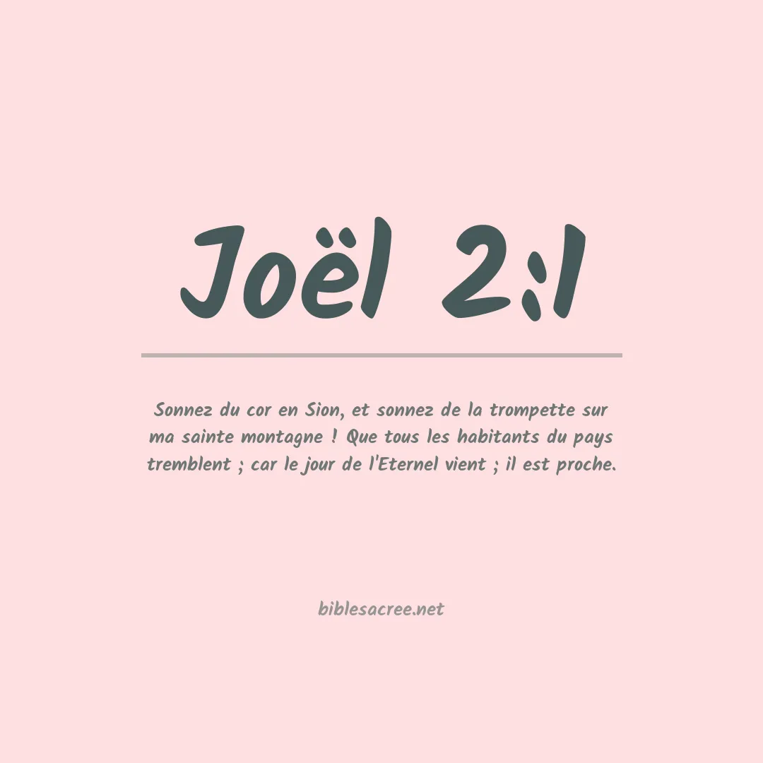Joël - 2:1