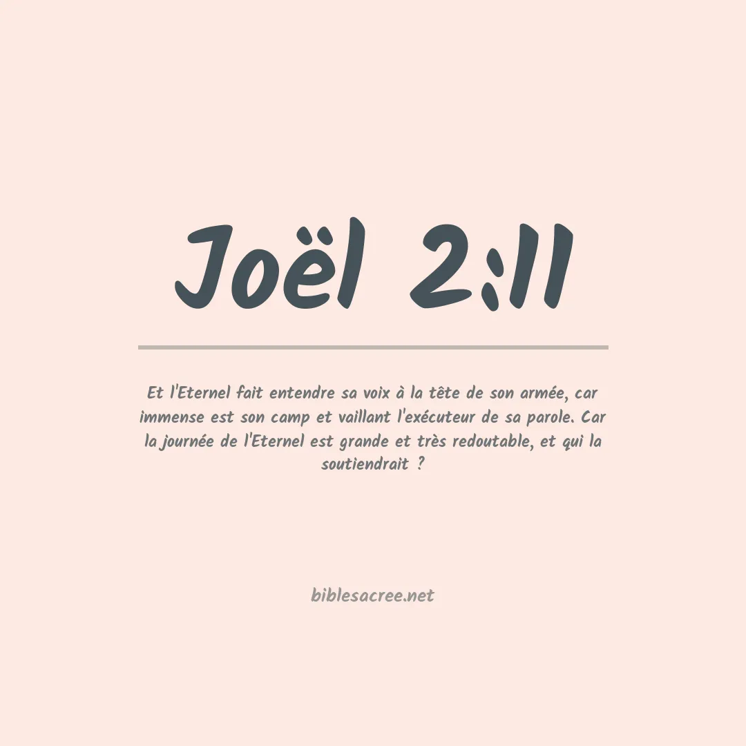 Joël - 2:11