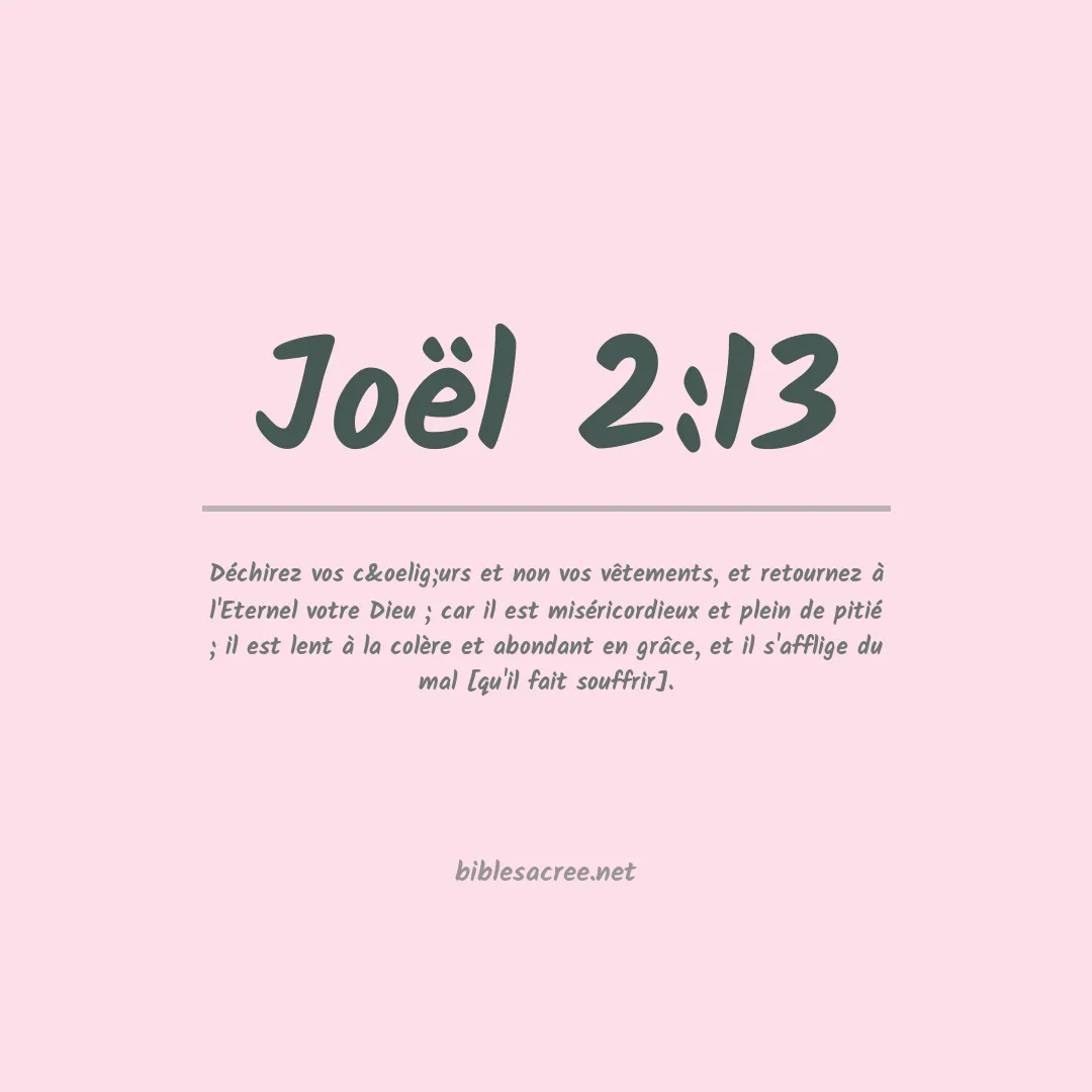 Joël - 2:13