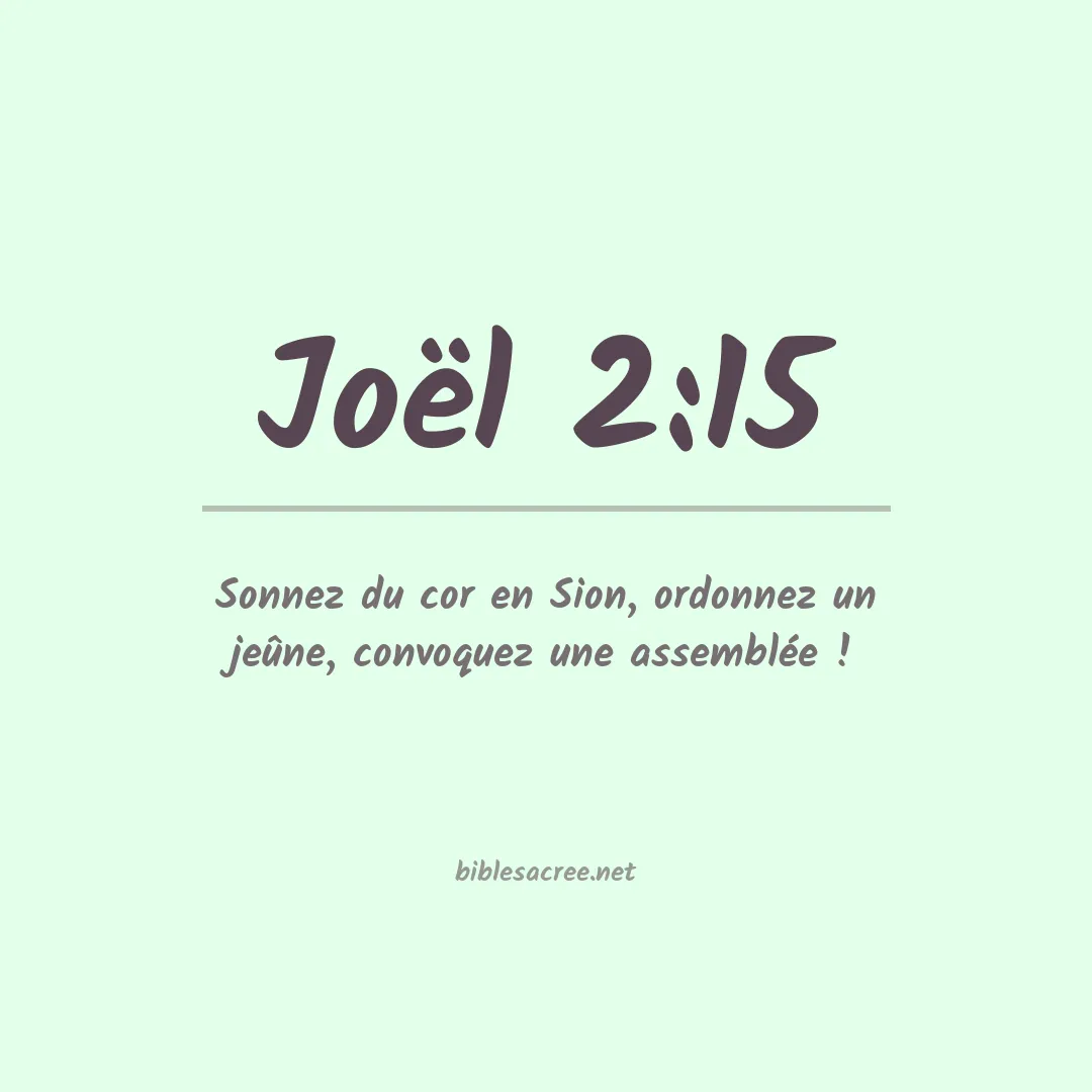 Joël - 2:15
