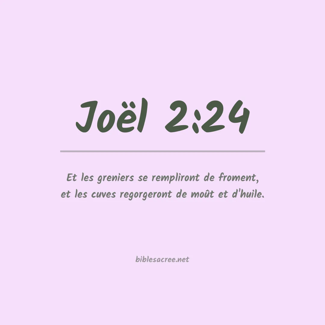 Joël - 2:24
