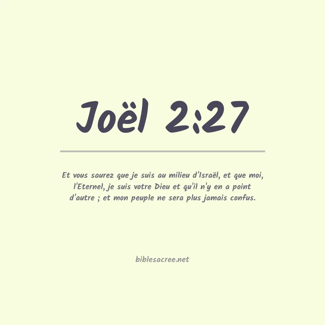 Joël - 2:27