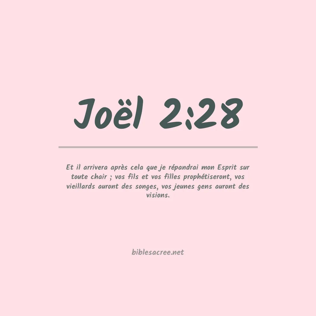 Joël - 2:28