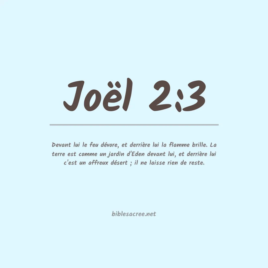 Joël - 2:3