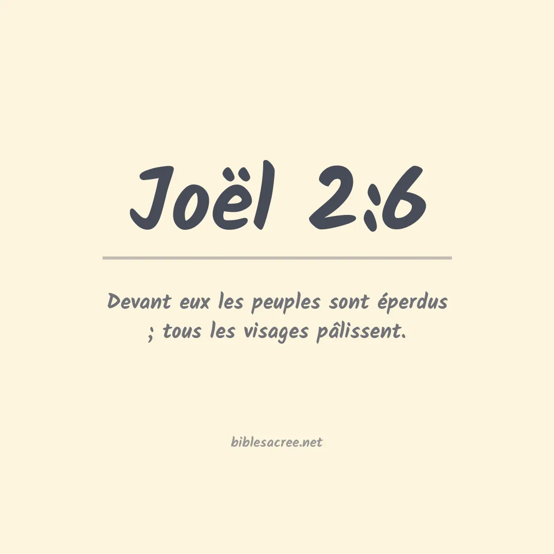 Joël - 2:6