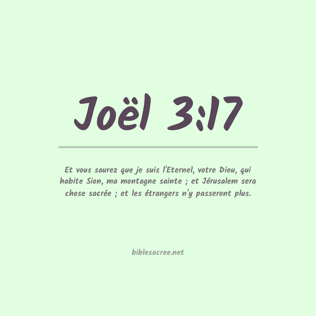 Joël - 3:17