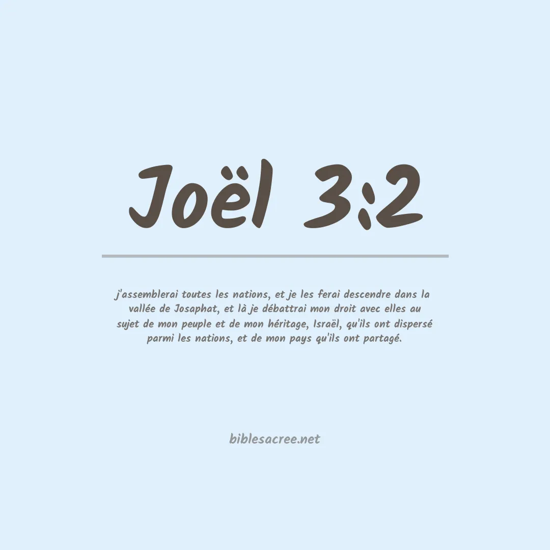 Joël - 3:2