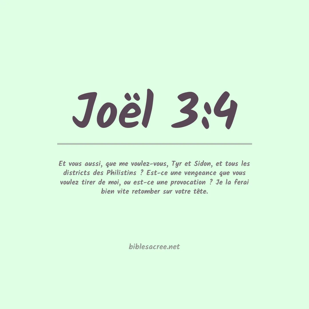 Joël - 3:4