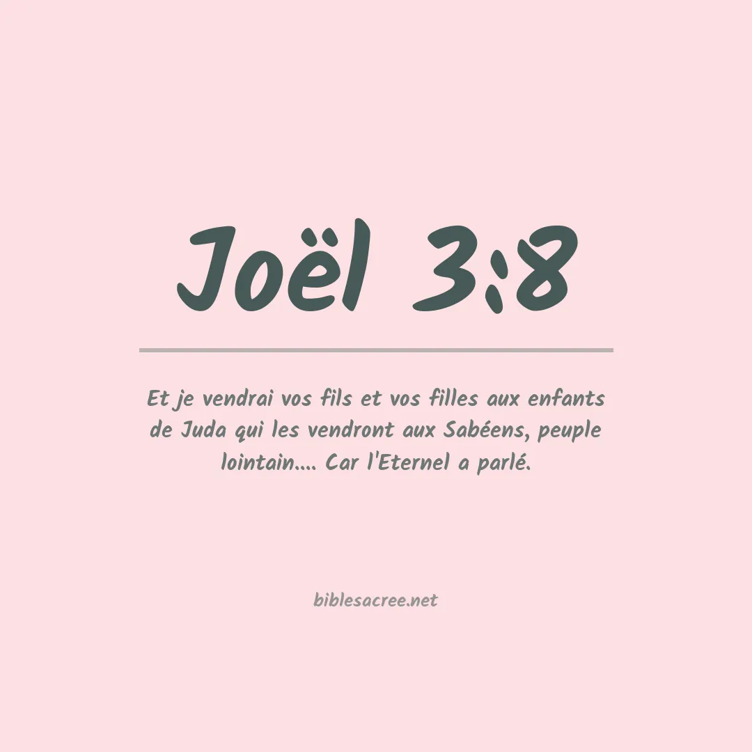 Joël - 3:8