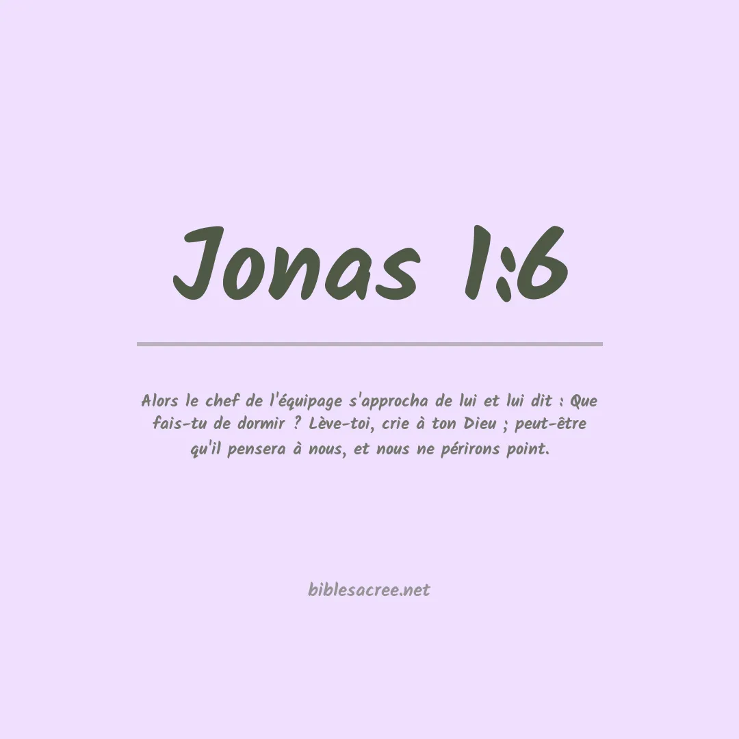 Jonas - 1:6