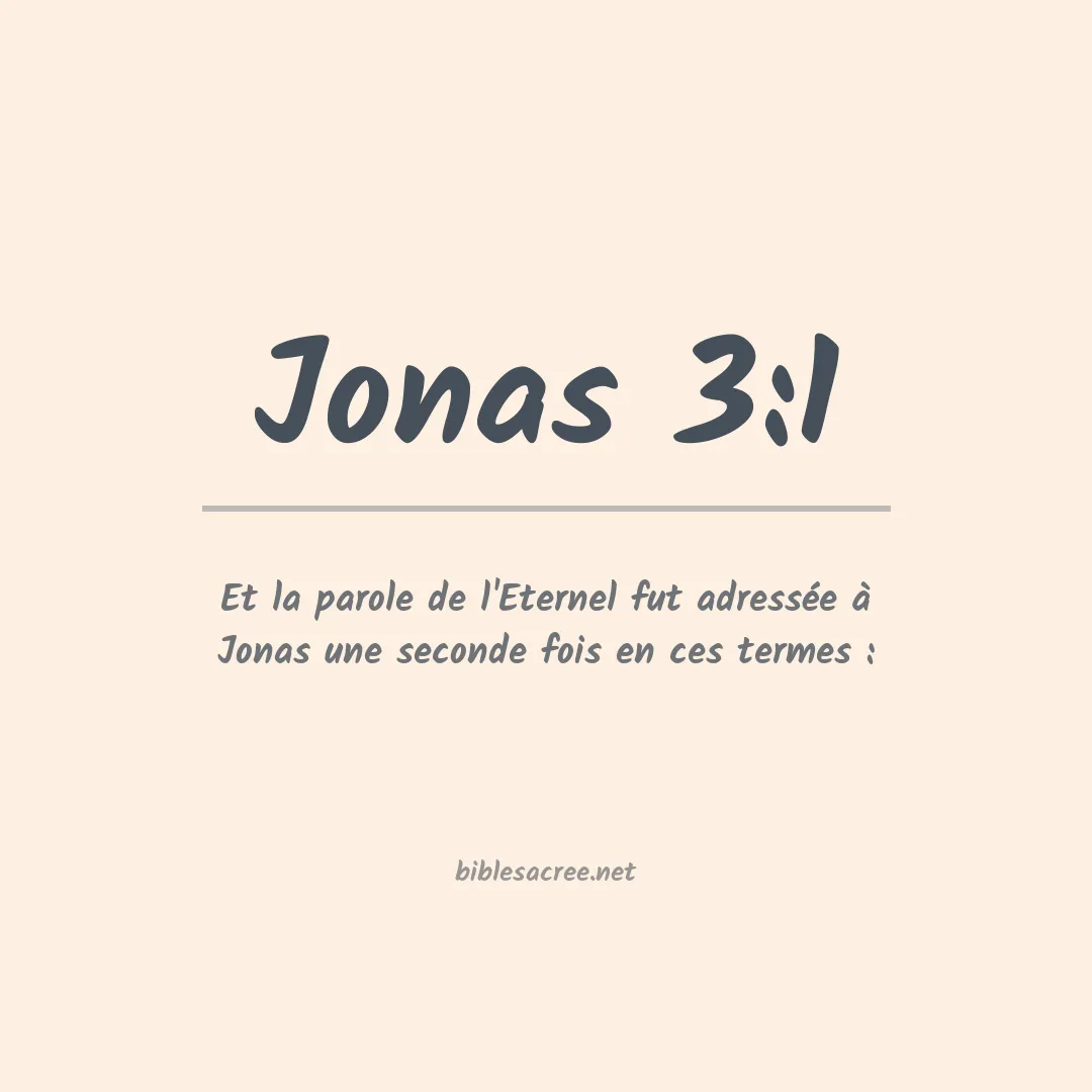 Jonas - 3:1